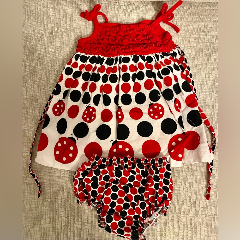 Lady bug outfit